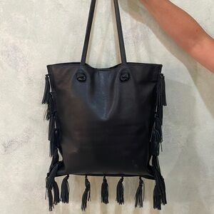 Loeffler Randall-vintage tote bag.